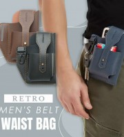 Retro Men's Belt Waist Bag