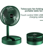 Mini Foldable Telescopic Fan USB Rechargeable Portable