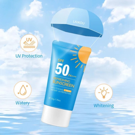 Laikou Sakura Face Sunscreen SPF50 PA+++ (50g)