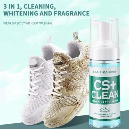 Shoe Cleaner Dry Cleaning Stain Remover Foam