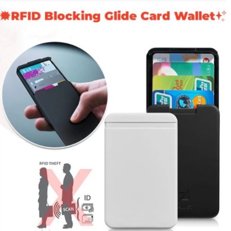 RFID Blocking Glide Card Wallet