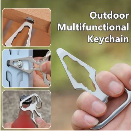 Outdoor Multifunctional Keychain