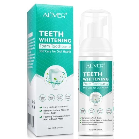 Teeth Whitening Mousse Toothpaste (2)