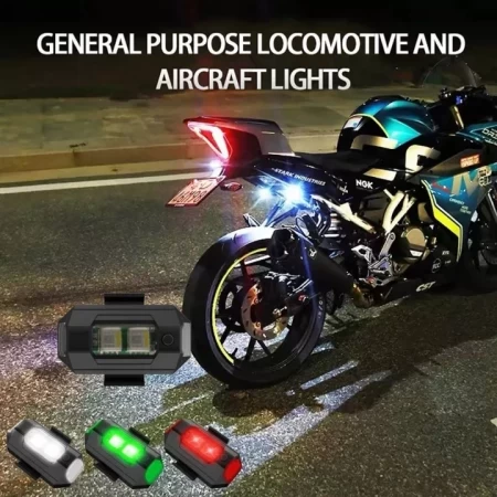 Rechargeable Bike Car Flash Light (2 পিস কিনলে 2 পিস ফ্রি শুধুমাত্র আজকের দিনের জন্য।)