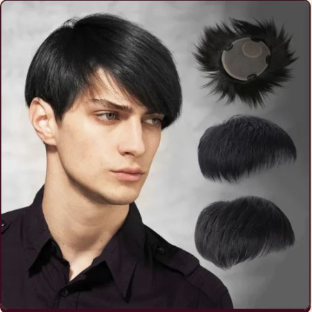 Overhead Replacement Hair Wigs For Men