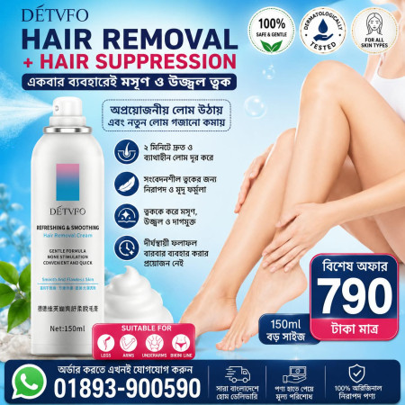 DETVFO Painless Hair Removel Spray